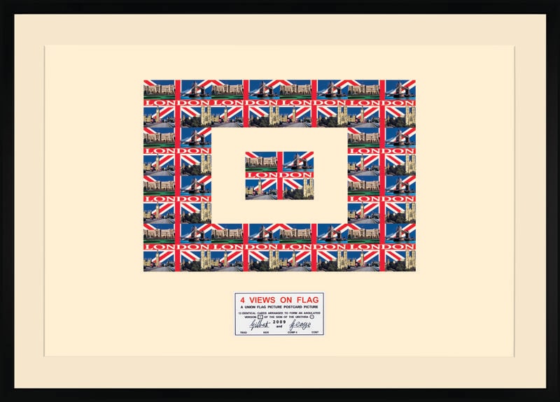 Gilbert &amp; George - 4 Views on Flag 2009 6