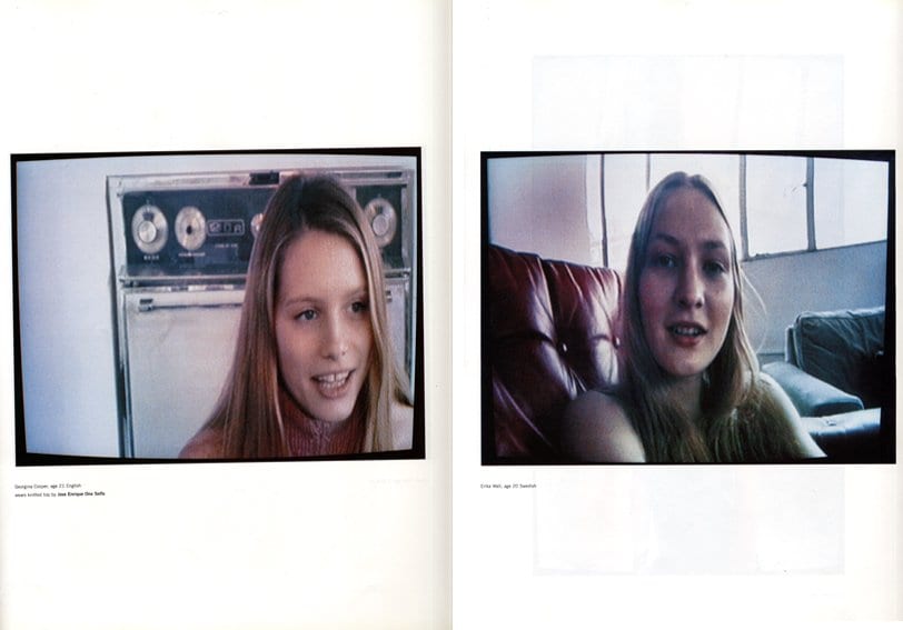 Georgina Cooper, age 21 English, Erika Wall, age 2 2