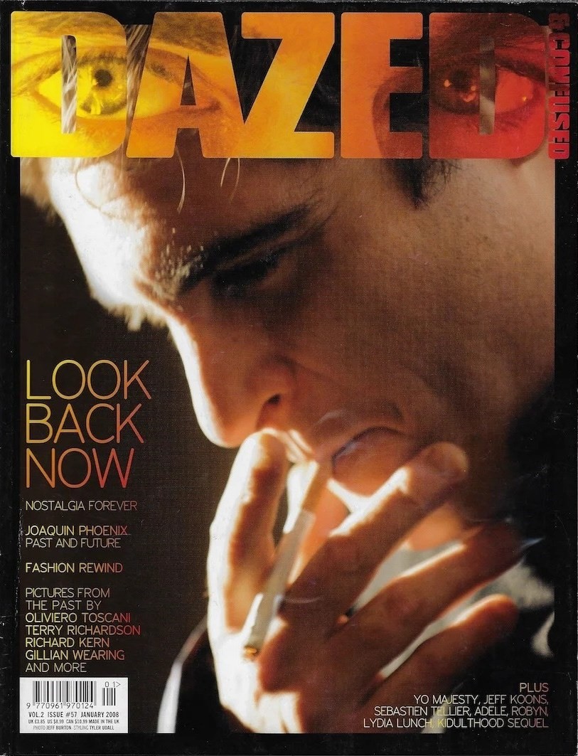 Joaquin Phoenix cover shoot January 2008