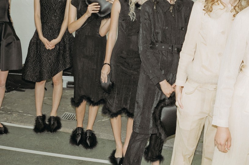 Simone Rocha SS15, womenswear, Dazed backstage 4
