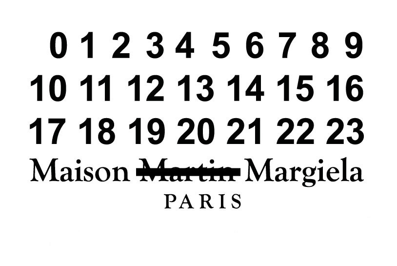 Identify a font - John Galliano Maison Margiela Podcast Font Family - Font  Identification 