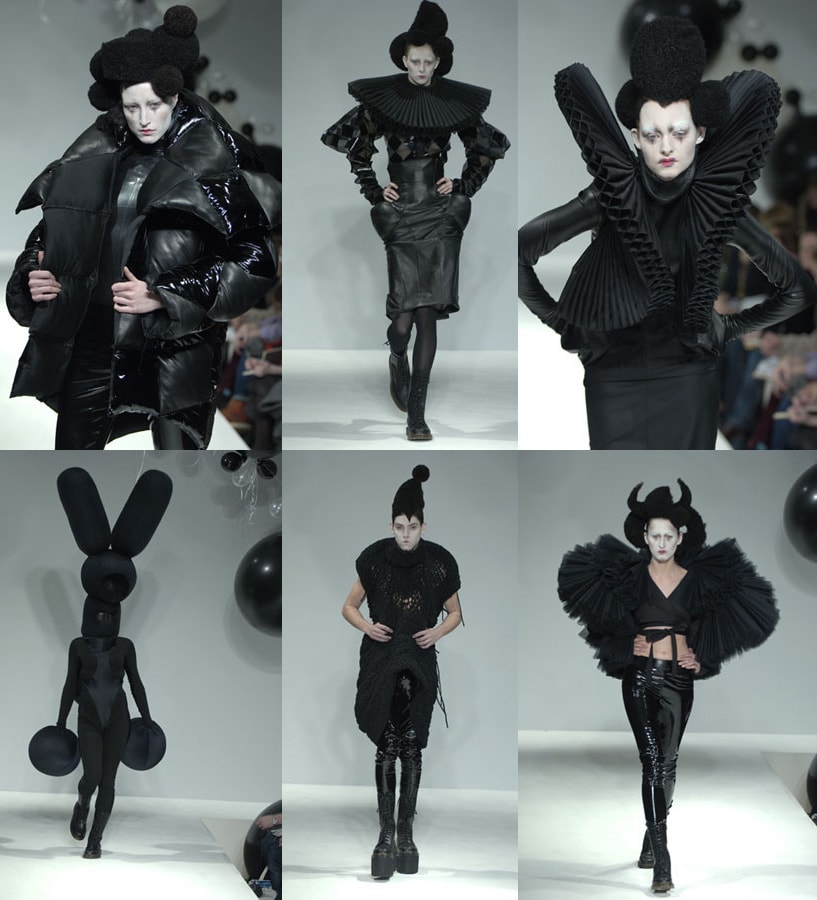 Gareth Pugh AW06-7 collection. 2