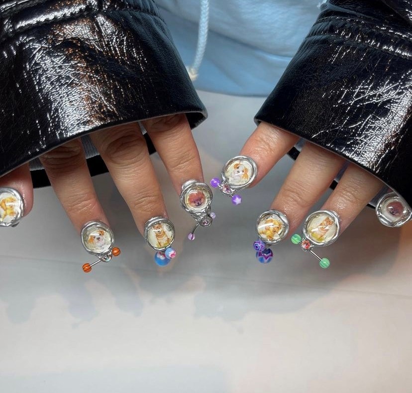 Lesly Arra&#241;aga nail artist Leslydidthem 4