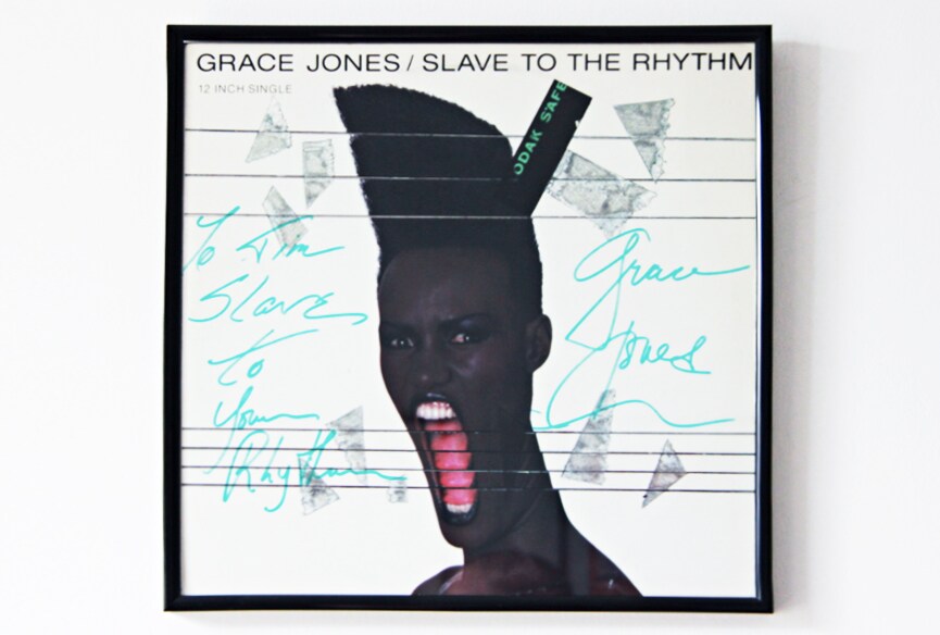 Signed &#39;Slave to the Rhythm&#39; vinyl 0