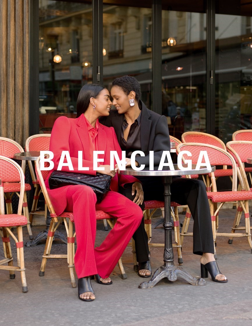 Balenciaga sitting pretty with work ethic inspiration at Paris show