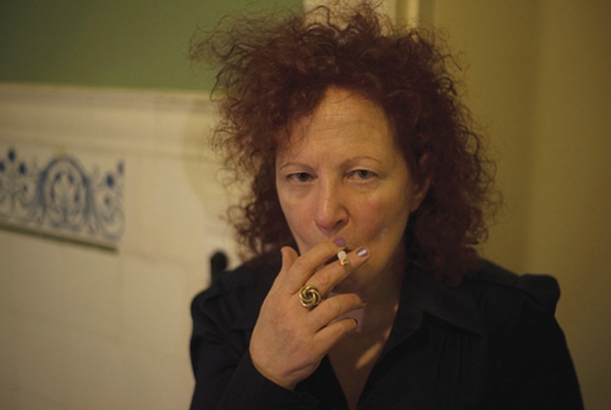 Nan Goldin, Self Portrait 1st Time on Oxy, Berlin, 2014
