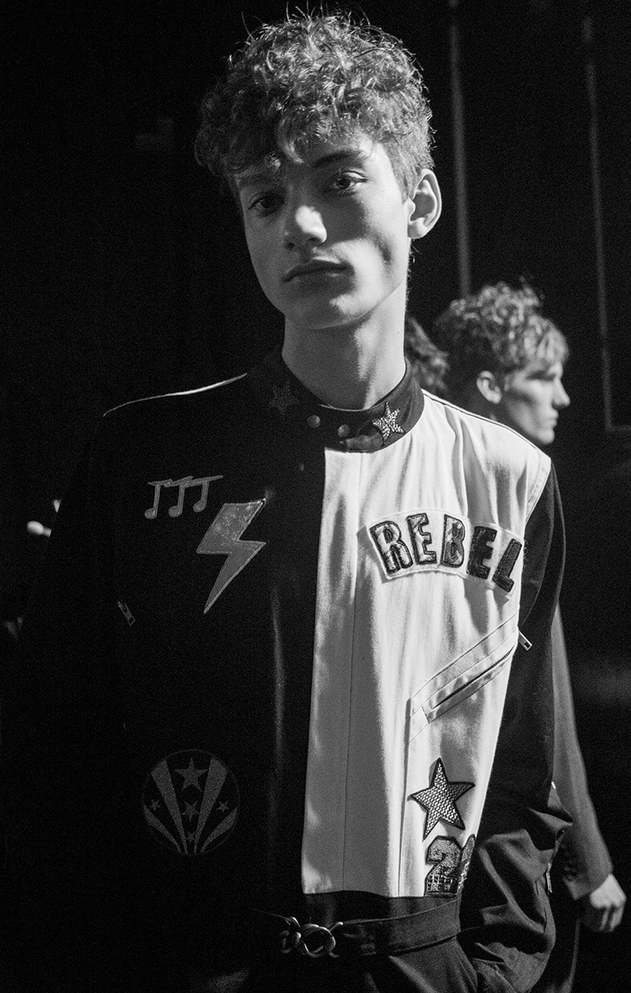 Topman Design AW15 LCM London menswear backstage