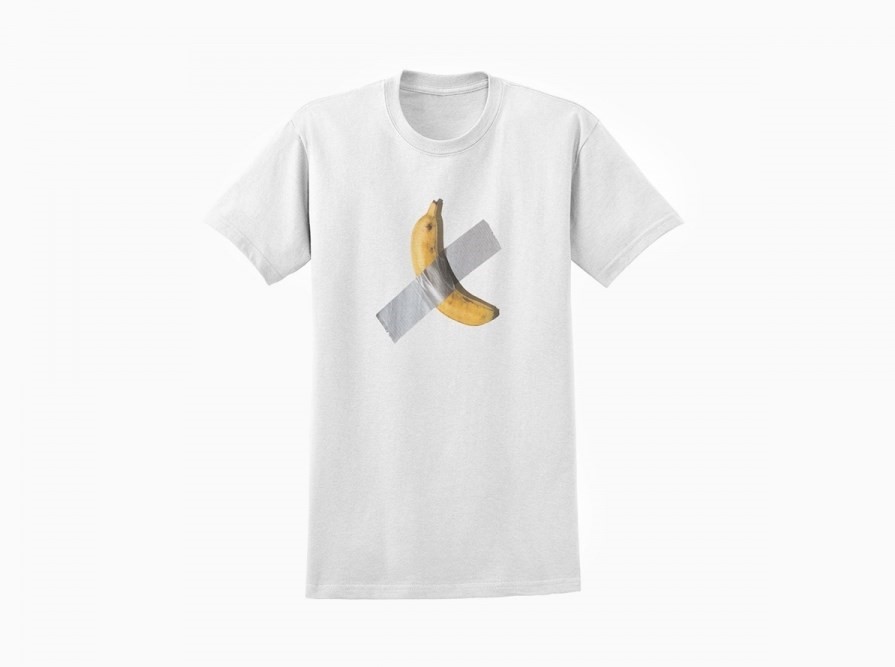 Maurizio Cattelan banana t-shirt