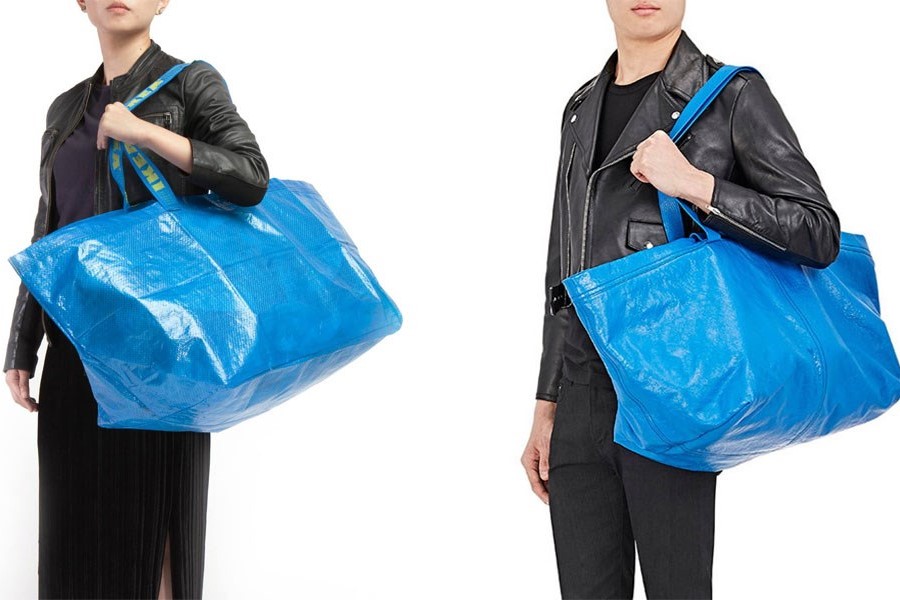 Thấy Balenciaga bán túi 50 triệu y chang túi 22 nghìn của mình IKEA đã có  màn đáp trả chất như thế này đây