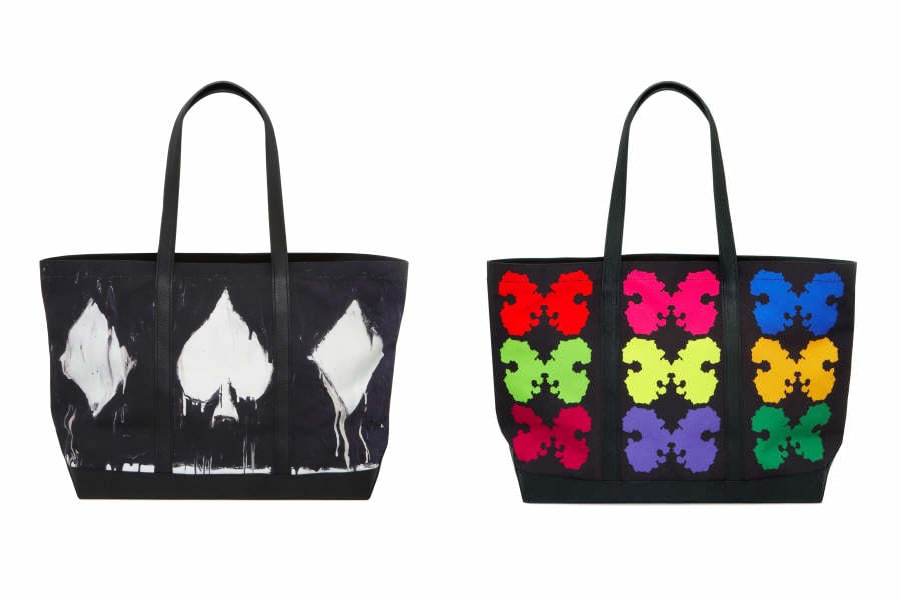 Mulberry totes by Philip Jones and Paul Hoskings
