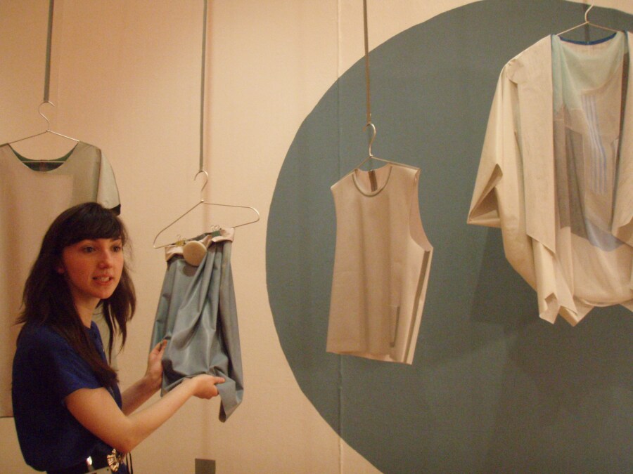 Caroline Carrig at her RCA show. 4