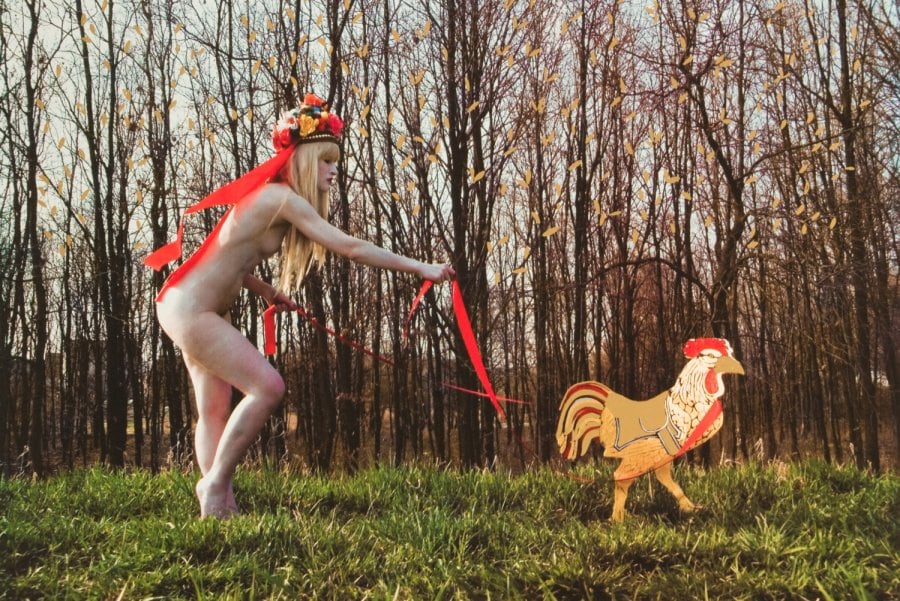 Tereza Bušková 'Beheading Of The Cockerel', 2009