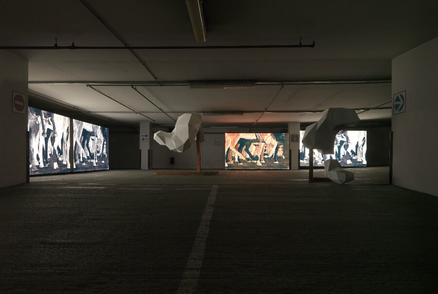 ‘Installation View – Toby Ziegler, The Cripples, Q 1