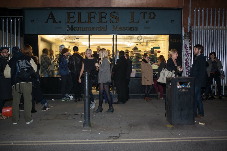 The Osbourne Street funeral parlour where the show 1