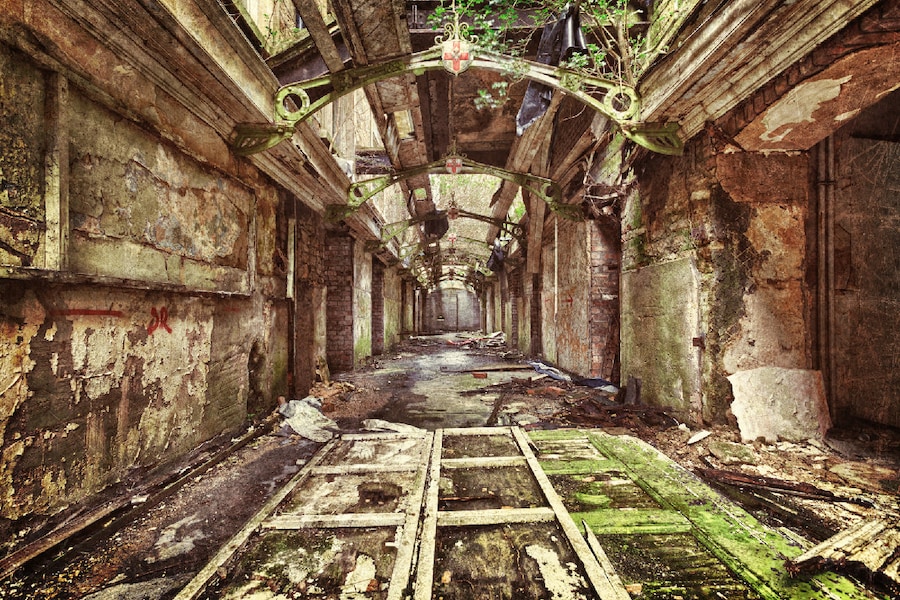 Asylum corridor – Gina Soden 19