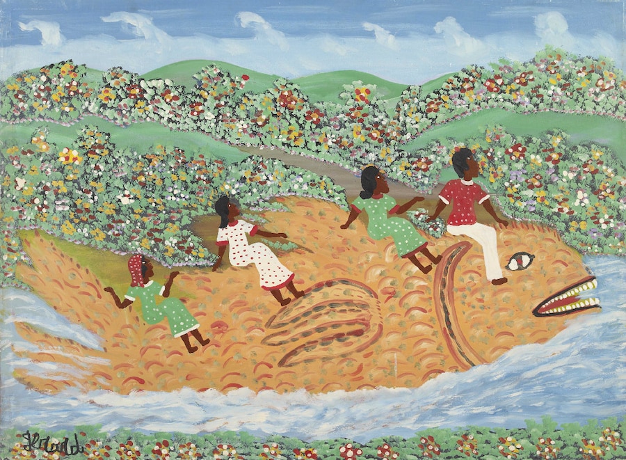 Sur Le Poisson, by G&#233;rard Fortune (1986) 12