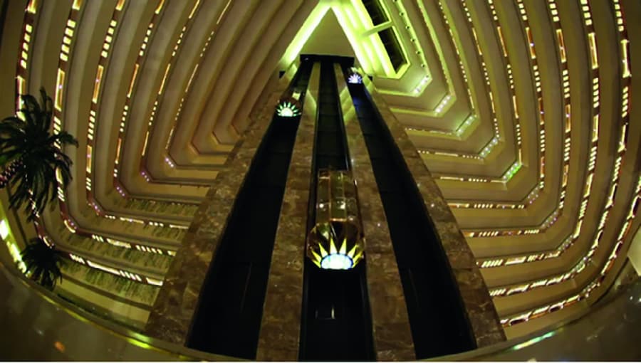 Screengrab from Sophia Al-Maria&#39;s video for &quot;Warn 4