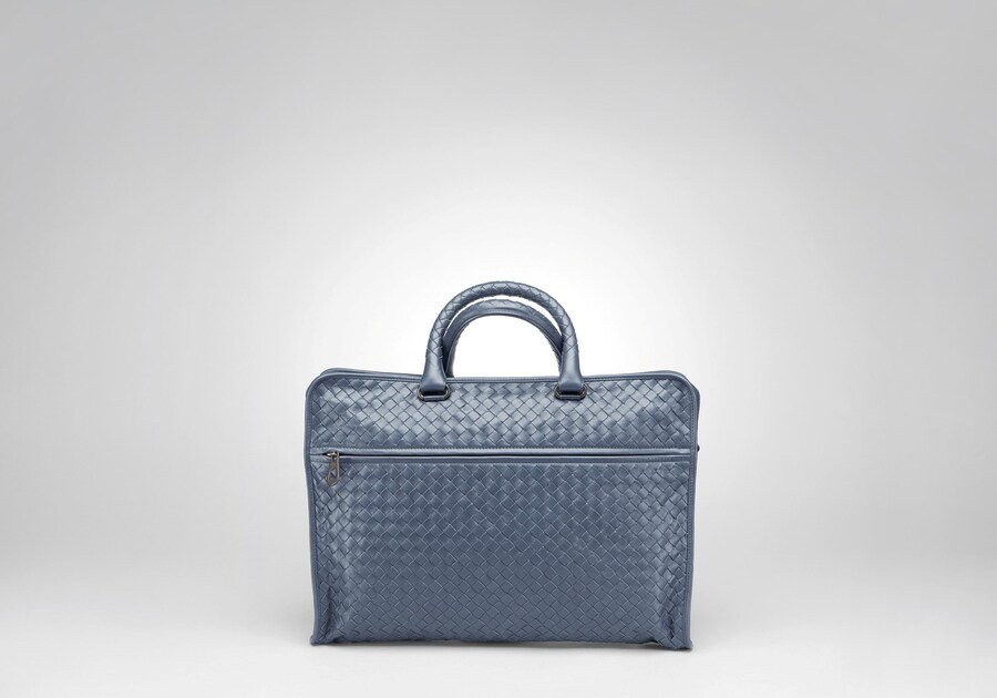 Bottega Veneta Intrecciato light calf briefcase 6