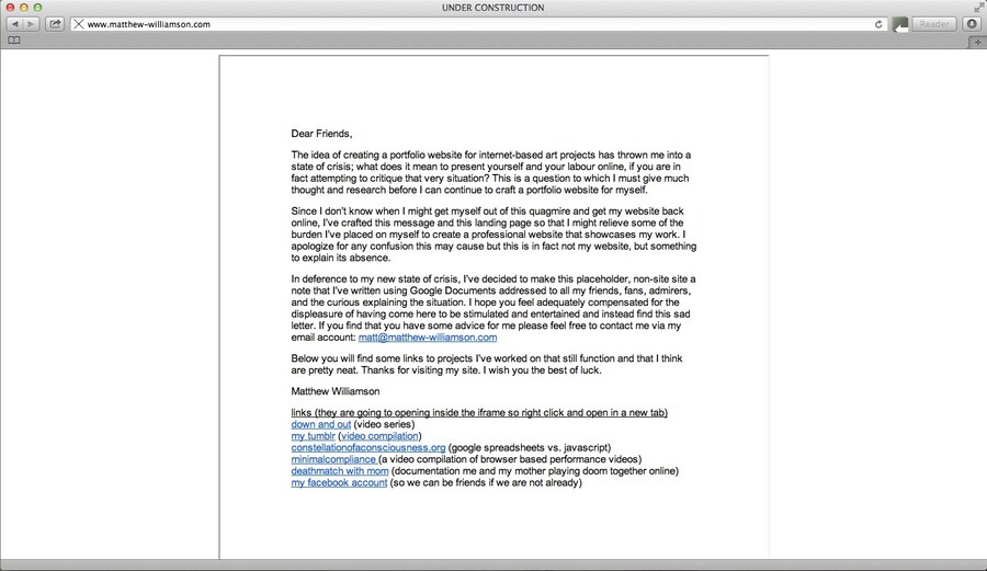 Matthew Williamson interim website 4