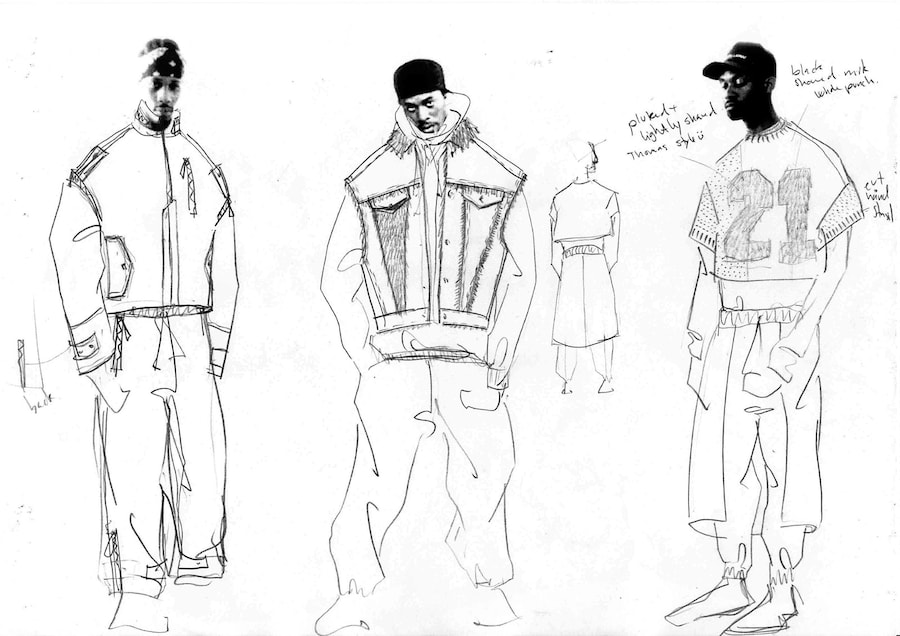 Astrid Andersen Sketch for DD 1