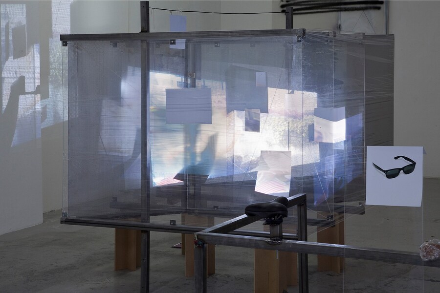 Neil Beloufa, &#39;Nice seats and projection.&#39;, Photo 2