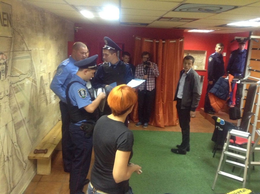 FEMEN raid in Kiev 10