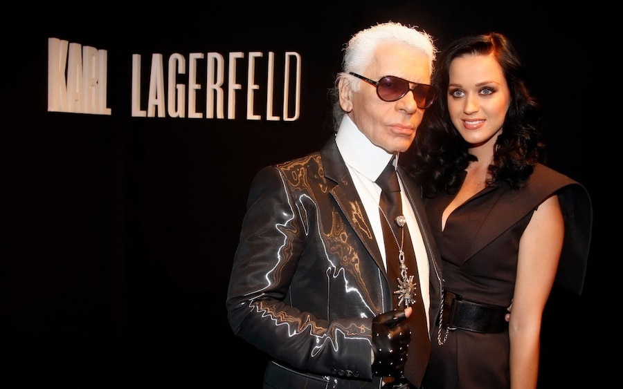 Katy Perry Karl Lagerfeld 1