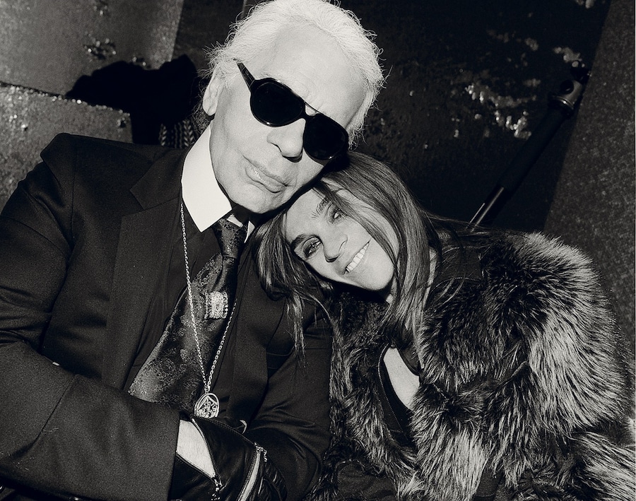 Karl Lagerfeld Carine Roitfeld 0