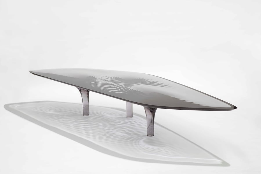 Liquid Glacial Smoke Coffee Table, 2012 Zaha Hadid 9