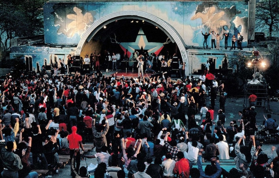 Amphitheater Jam with Busy Bee 1982 photo by Marty 9