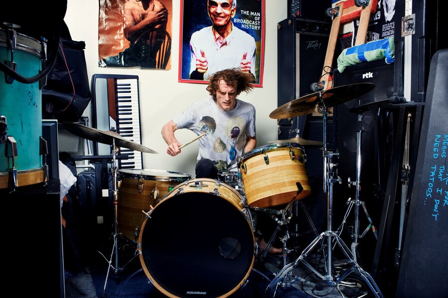 Zach Hill from Death Grips 4