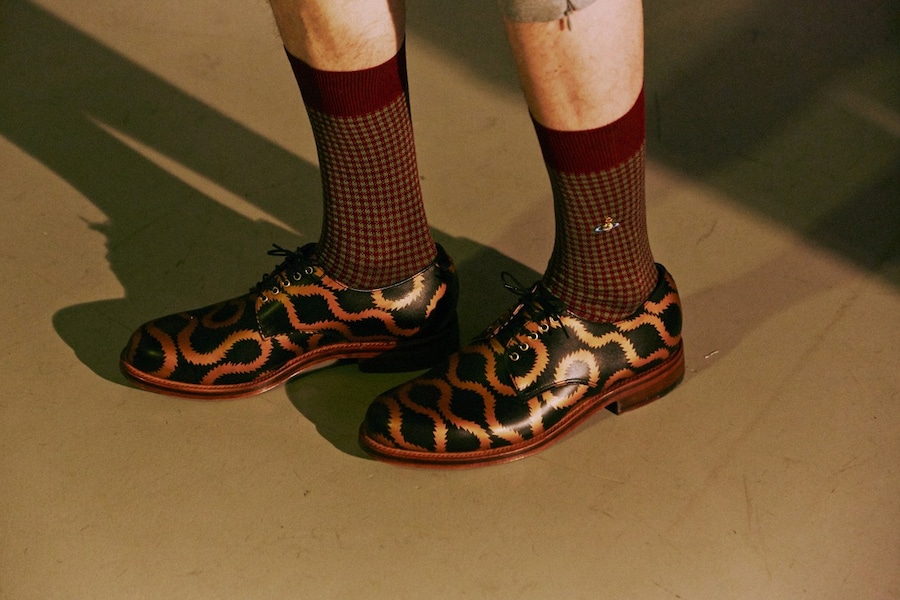 Backstage at Vivienne Westwood AW14 9