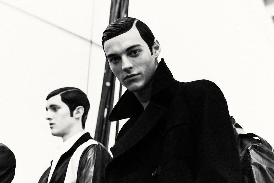 Backstage at Vivienne Westwood AW14 5