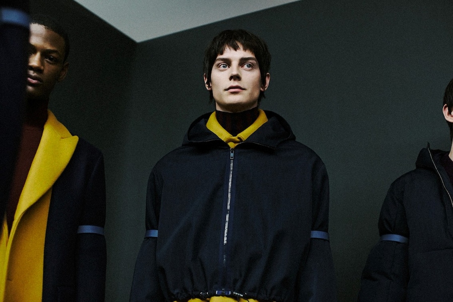 Backstage at ZZegna AW14 1