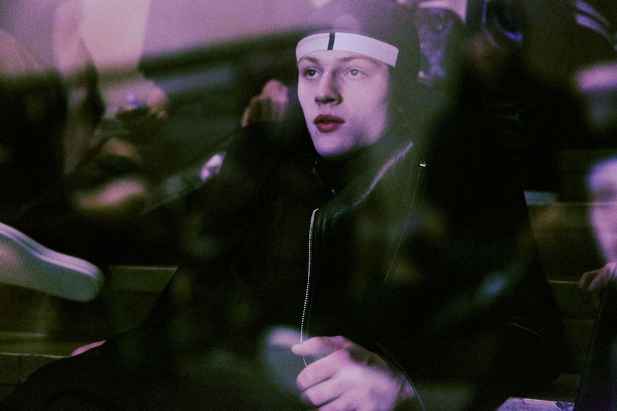 Backstage at Rick Owens AW14 2