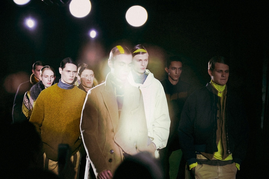 Backstage at Dries Van Noten AW14 6