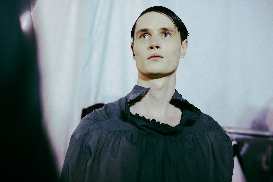 Backstage at Dries Van Noten AW14 7
