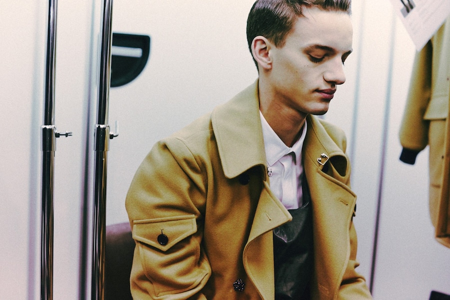 Backstage at Krisvanassche AW14 1