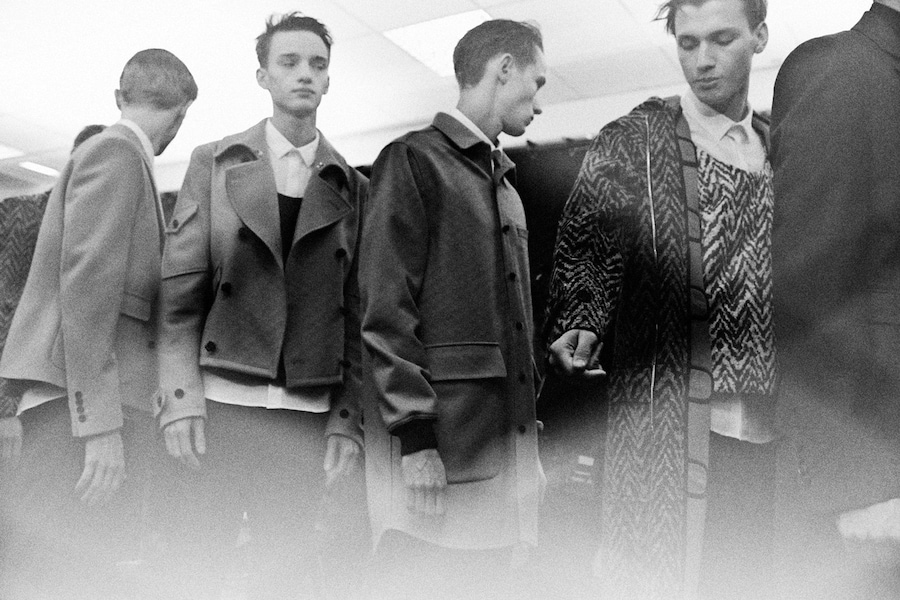 Backstage at Krisvanassche AW14 11