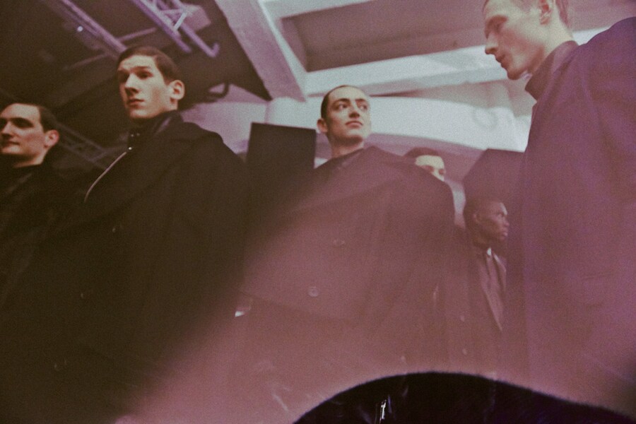 Backstage at Juun J. AW14 6