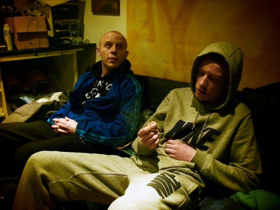 Costello &amp; Robert in Rehersal room west Finglas 7