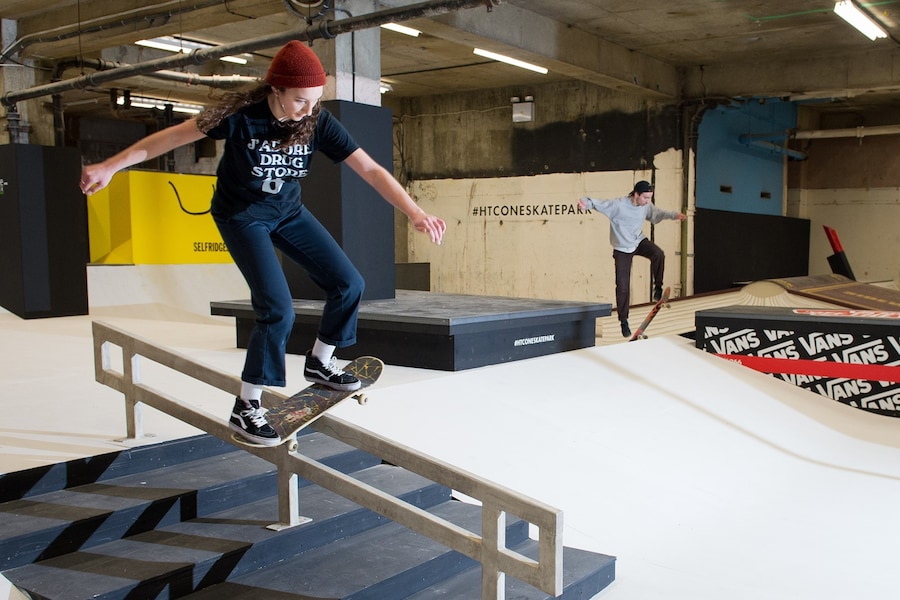 SELFRIDGES The HTC One Skatepark at Selfridges - 1 2