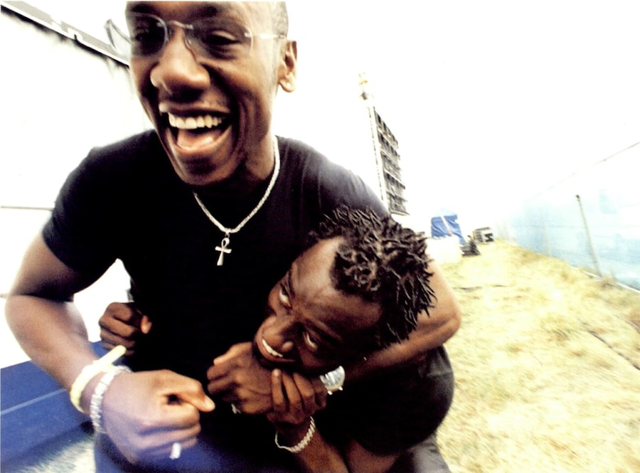 WOOKIE AND LAIN at Creamfields dazed nov 2000 issu 18