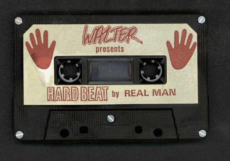 Walter Van Beirendonck Hardbeat invitation AW89 1