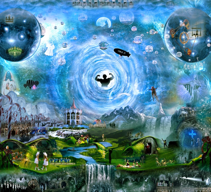 Marco Brambilla Civilization (Heaven detail) 1