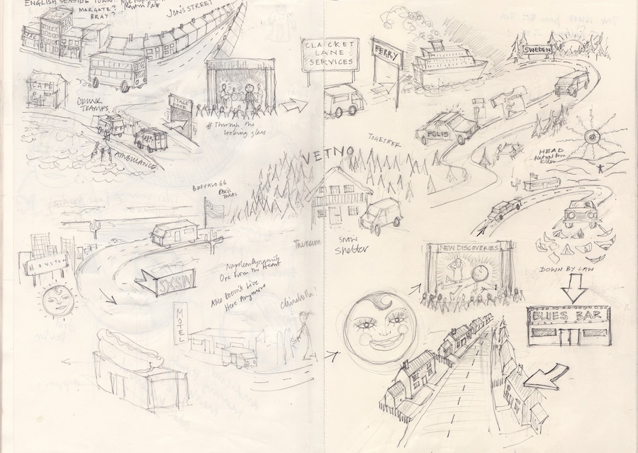 Sketch of initial ideas 0