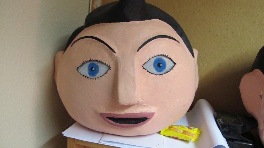 Experimenting with facial expressions 8