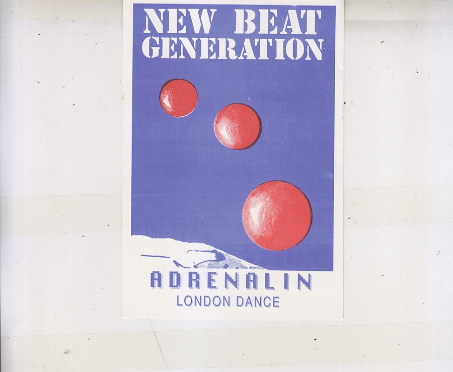 Adrenalin Martine Rose rave flyers 2