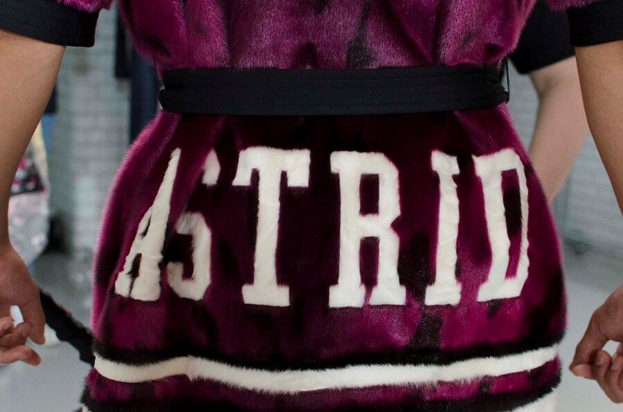 Astrid Andersen SS15 Mens collections, Dazed backstage 9