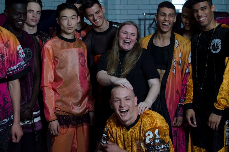 Astrid Andersen SS15 Mens collections, Dazed backstage 23